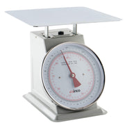 Winco 100 Pound / 9" / White, Steel Scales