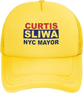 Curtis Sliwa for NYC Mayor Hats New York City 2026 Election Trucker Hat Mesh Back Baseball Caps