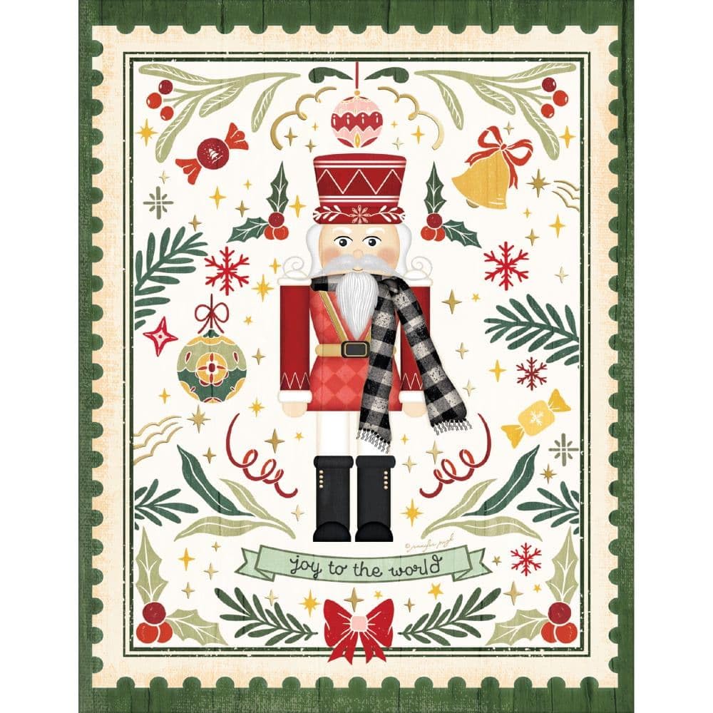 Nutcracker Joy Assorted Christmas Cards by Jennifer Pugh by Lang – 5.9 x 7.6 inches, Paper, Multi, Model 1008131