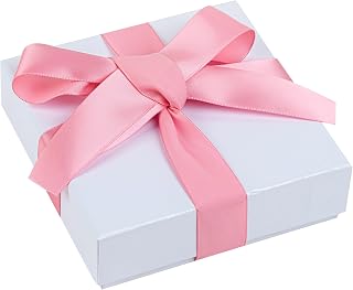 Gift Tek 10 Yards x 1 Inch Satin Ribbon, 1 Single Faced Fabric Ribbon - Wide, Vibrant, Pink Polyester Ribbons, Solid Colored, For Gift Wrapping, Crafts, Weddings, Parties - Restaurantware