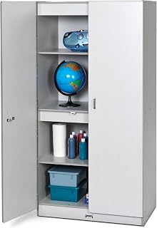 Jonti-Craft Rainbow Accents 5950JC000 Storage Cabinet - Gray