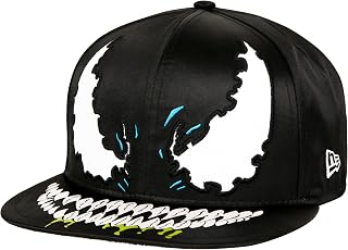 New Era Venom Character Armor w/Carnage Underlining 59Fifty Fitted Hat 7 Fitted Black