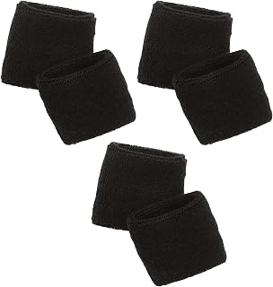 Ergodyne unisex adult - Wrist Sweatband 3PK, Black, 3-PK US