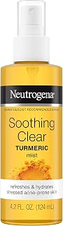 Neutrogena Soothing Clear Turmeric Mist Spray, 4.2 Fl Oz