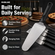 RHBLME Pizza Spatula Set, Stainless Steel with Plastic Handle, 25 Pack