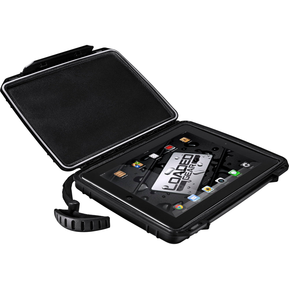 Loaded Gear Tablet Hard Case by Barska – Small, Foam, Black, Model BH11954