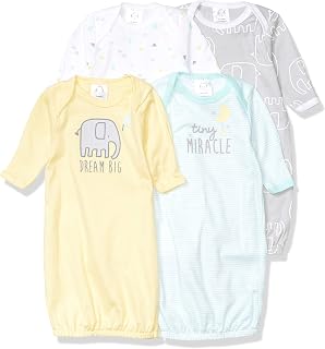 Gerber Baby Boys & Girls 4-Pack Sleeper Gown