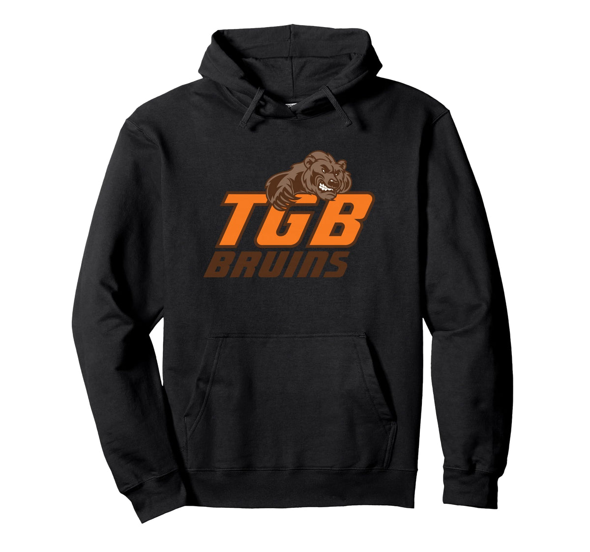 Trevor Browne Bruins Pullover Hoodie by Trevor Browne High School, Phoenix, AZ 85033 – Black, Model 2E5G8X63GJC