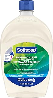 Softsoap Soothing Clean Hand Soap Refill, Aloe Vera Fresh Scent, 50 fl oz