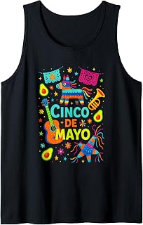 Cinco DE Mayo - Mexican Party Fun Fiesta Tank Top