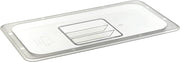 Winco Clear Third Size Solid Commercial Cover