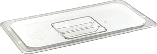 Winco Clear Third Size Solid Commercial Cover