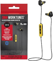 3M WorkTunes Earplugs Hearing Protector, 10-Hour Battery, 3 Ear Tip Sizes