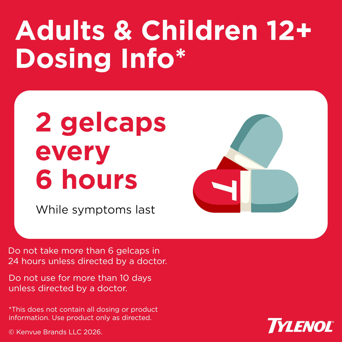 Extra Strength Rapid Release Gels by Tylenol – 225 Count, Multi, Model 507156