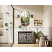 Austin Bathroom Vanity Rustic Grey by Lighting Design – Engineered Wood, Rustic Grey, Model VF90536RG
