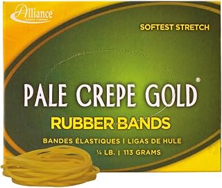Alliance Rubber Company Rubber Bands,Size 16,1/4 lb,2-1/2"x1/16",Approx. 669/BX,NL