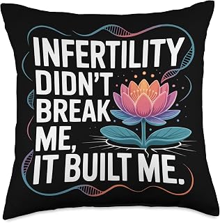 IVF in Vitro Fertilization Transfer Day Fertility Pregnancy Throw Pillow