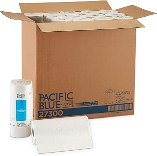 Georgia Pacific Professional 27300 Perforated Paper Towel, 8 4/5 x 11, White, 100 Per Roll (Case of 30 Rolls)