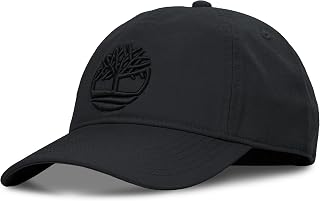 Timberland Soundview Baseball Cap for Boys 7-14, Cotton Canvas, Adjustable, Lightweight & Durable, One Size