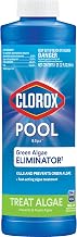 Clorox® Pool&Spa™ Swimming Pool Algaecide, Prevents and Treats Pool Algae, Non-Foaming, 1 Quart (Pack of 1)