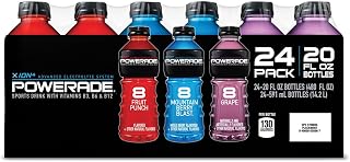 POWERADE Sports Drink Variety Pack (20 oz. bottles, 24 ct.) (6 Pack)