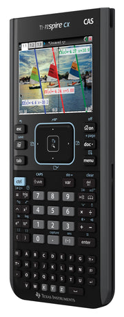 Nspire CX CAS Graphing Calculator by Texas Instruments – Standard, Plastic, Black, Model N3CAS/GC/2L1