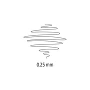 Mars Matic Drafting Point - 0.25 mm by STAEDTLER – 1 Count (Pack of 1), blue, Model 750 M025
