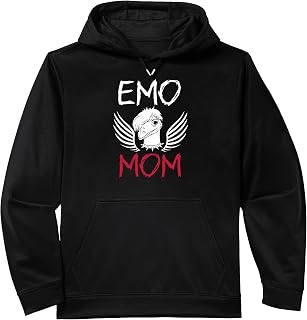 Emo Girl Emu Bird Emocore Punk Aesthetic Goth Performance Hoodie