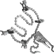 Strong Hand Tools The Python, Pipe Alignment Chain Pliers, Adjustable Stainless-Steel Contacts, Replaceable Nickel Plated 48" Chain, 14" Max Diameter, PCA2048