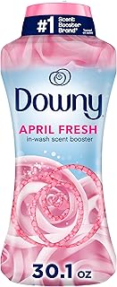 Downy April Fresh In-Wash Laundry Scent Booster Beads, 30.1 oz, laundry scent beads, Long-lasting Freshness