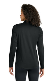 Women's Regain 1/2-Zip - Lightweight Athletic Pullover by OGIO – Medium, Blacktop, Model LOG172