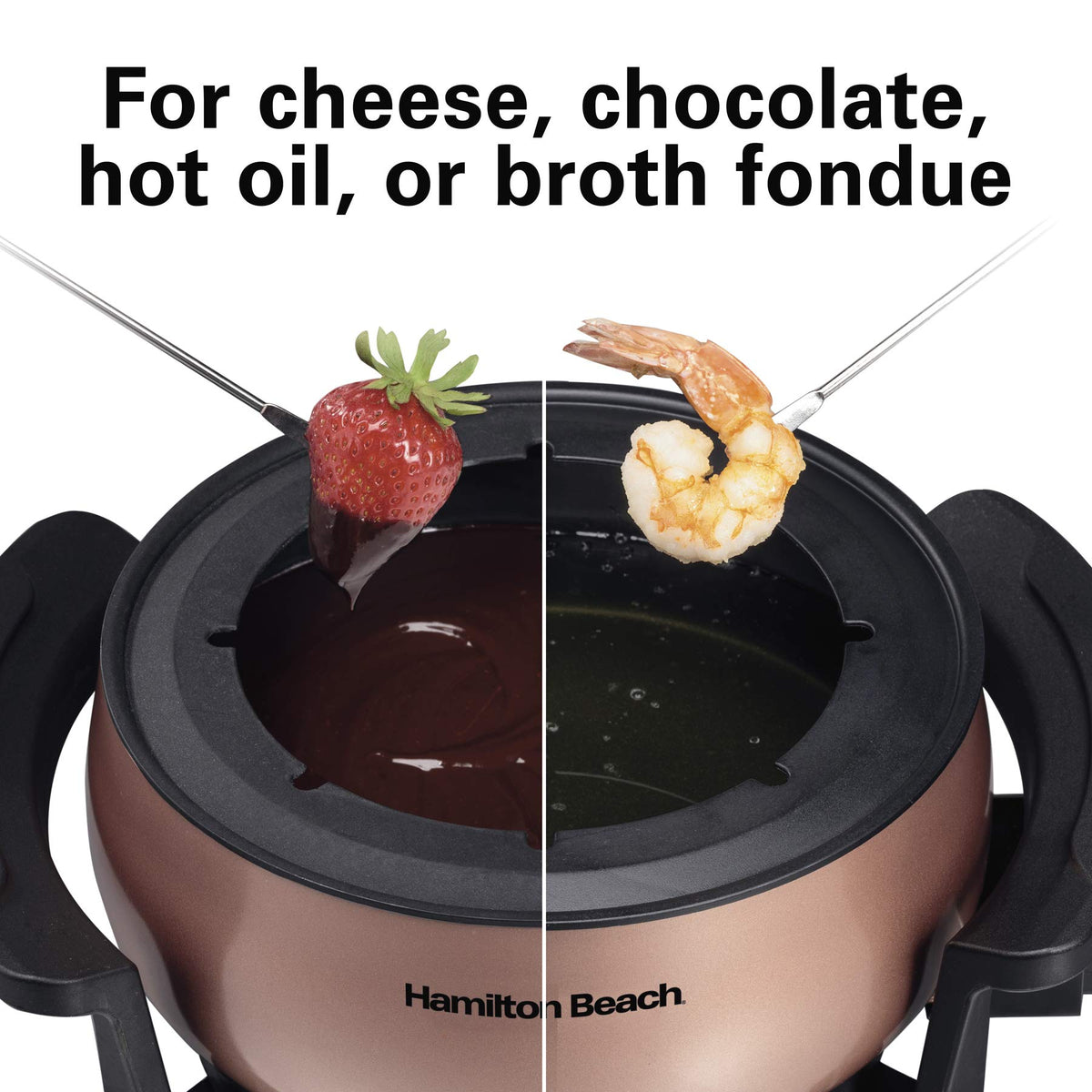 Hamilton Beach 3 Quarts / Copper / 1 Electric Fondue Pots