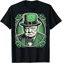 Funny St Patricks Day Patriotic Irish Winston Churchill T-Shirt