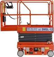 Ballymore DMSL-12 Drivable Mini Scissor Lift, 12' Platform, 500 Lb. Capacity