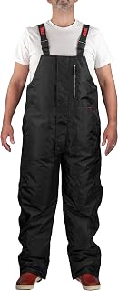 TINGLEY Cold Gear Men's Overalls Outerwear with Adjustable Suspender Straps, Water Repellent, O28223C/Type O or O28243