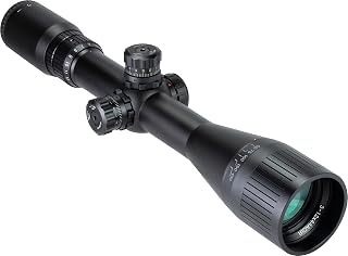 Barska Varmint Rifle Scope with Adjustable Objective for Hunting and Targeting