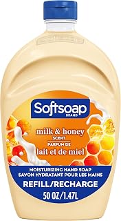 Softsoap Antibacterial 50oz White Tea & Berry Hand Soap & 50oz Milk & Honey Hand Soap Bundle