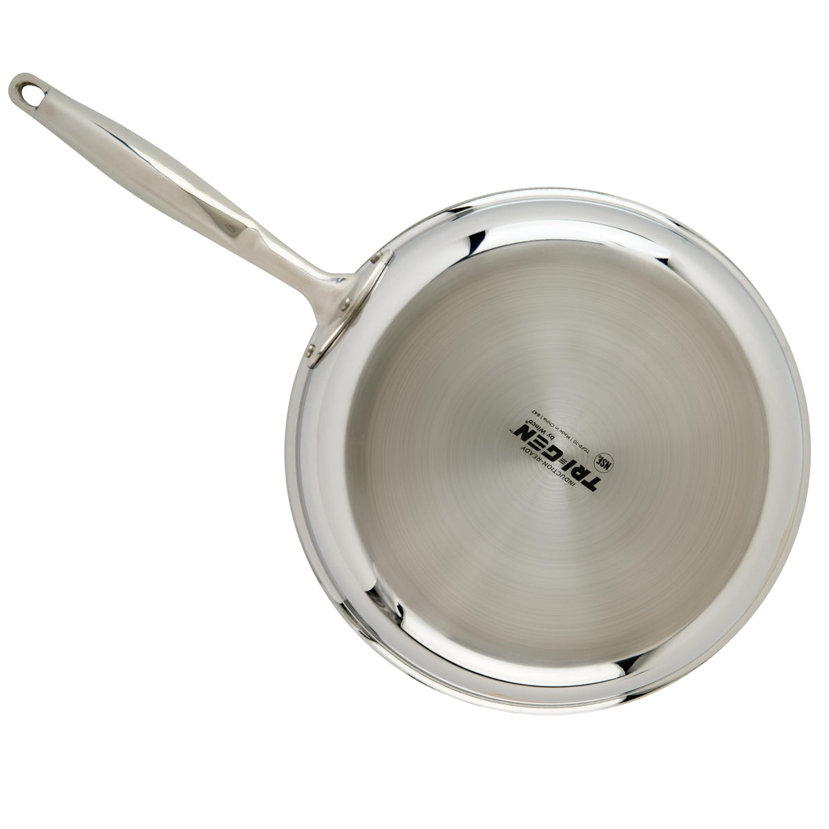 Winco 10" / Natural Finish / Silver Woks & Stir-Fry Pans