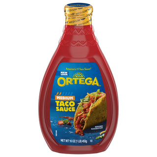 Original Taco Sauce by Ortega – 16 Ounce (Pack of 1), Medium, Model 7701894