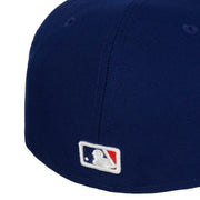 LA Los Angeles Dodgers 59FIFTY Groovy 7X World Series Champions Fitted Cap by New Era – 7 7/8, Plastic, Blue, Model NE60288055.00009