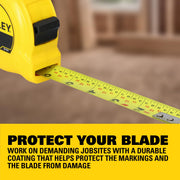 STANLEY 7.6 m / Black, Yellow / Classic Tape Measures