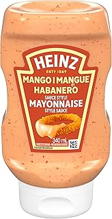 HEINZ Mango Habanero Mayonnaise Sauce, 340ml/11.9 oz