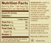 Celestial Seasonings Black Cherry Berry / 20 Count (Pack of 2) / 2 Tea Samplers