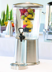 Service Ideas 3 Gallon / Bruhsed / Modern Iced Beverage Dispensers
