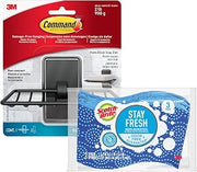 Scotch-Brite Stay Fresh Sponge & Command Storage Bundle