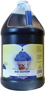 Gold Medal Sno-Kone Blue Raspberry Syrup 0.5 gal. 128 oz.