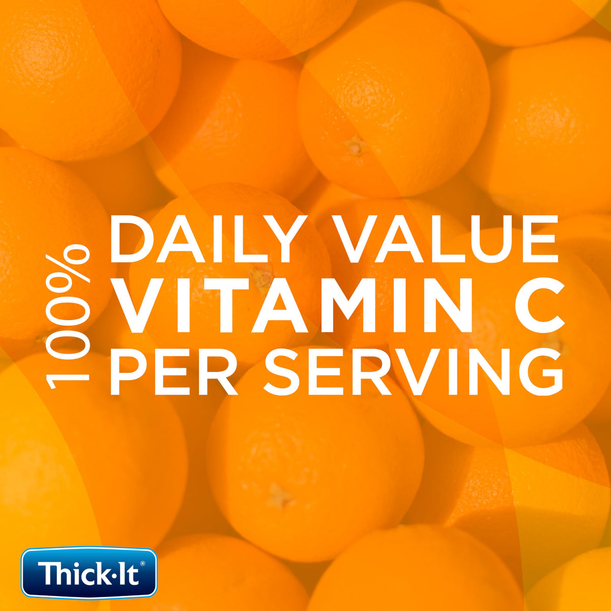Clear Advantage Moderately Thick Orange Juice by Thick-It – 8 Fl Oz (Pack of 24), Model B478-L9044