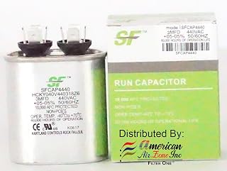 Trane SFCAP10440 Oval Run Capacitor - 10MFD 370-440V