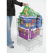 HUBERT Silver / 5.0 cubic_feet / 1 Dump Bins