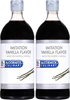 McCormick Culinary Imitation Vanilla Flavor, 32 fl oz (Pack of 2)